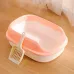 Туалет для кішок з лопаткою Taotaopets 226611 40x13.5x29 см Peach (8920-94553)
