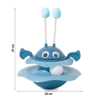 Игрушка для котов Taotaopets 014435 Неваляшка 200x250 мм Dark Blue (14013-94166)
