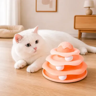 Іграшка для котів Taotaopets 07A10001 Вежа 235x160 мм Peach (14014-94173) Іграшка для котів Taotaopets 07A10001 Вежа 235x160 мм Peach (14014-94173)