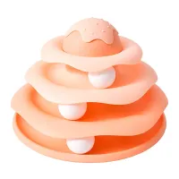Іграшка для котів Taotaopets 07A10001 Вежа 235x160 мм Peach (14014-94173) Іграшка для котів Taotaopets 07A10001 Вежа 235x160 мм Peach (14014-94173)