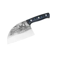 Сербський ніж Samura Mad Bull 145 мм Чорно-синій (SMB-0041)