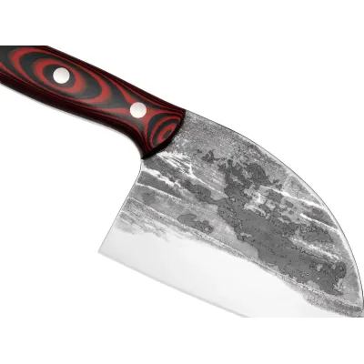 Сербский нож Samura Mad Bull 145 мм Черно-красный (SMB-0041R) Сербский нож Samura Mad Bull 145 мм Черно-красный (SMB-0041R)