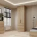 Шкаф распашной с антресолью Art In Head №2 Light 800x2500x500 мм Дуб Сонома светлая (A1LT12130000000) Шкаф распашной с антресолью Art In Head №2 Light 800x2500x500 мм Дуб Сонома светлая (A1LT12130000000)