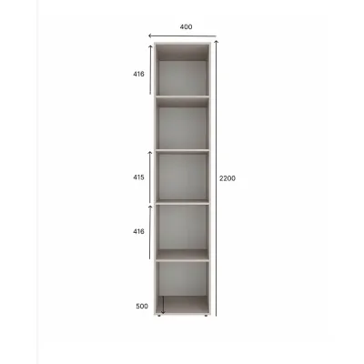 Шкаф распашной с антресолью Art In Head №4 Light 2000x2500x500 мм Графит серый (A1LTK047000000) Шкаф распашной с антресолью Art In Head №4 Light 2000x2500x500 мм Графит серый (A1LTK047000000)