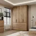 Шкаф распашной с антресолью Art In Head №10 Light 1600x2500x500 мм Дуб Эвок прибрежный (A1LTK01010000000)