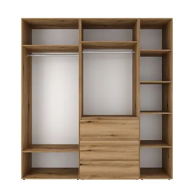 Шкаф распашной с антресолью Art In Head №4 Light 2000x2600x500 мм Дуб Эвок прибрежный (A2LTK0410000000)