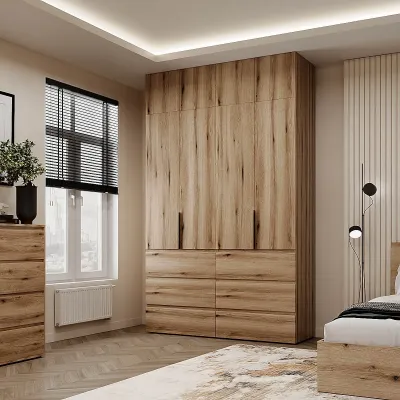 Шафа розпашна з антресоллю Art In Head №10 Light 1600x2600x500 мм Дуб Евок прибережний (A2LTK01010000000) Шафа розпашна з антресоллю Art In Head №10 Light 1600x2600x500 мм Дуб Евок прибережний (A2LTK01010000000)