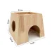 Будиночок для гризунів Lesko C041023 12.5x9.5x13 см Бежевий (14205-95084) Будиночок для гризунів Lesko C041023 12.5x9.5x13 см Бежевий (14205-95084)