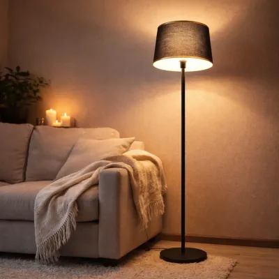 Торшер MSK Electric Palermo Е27 NL 3621 BK+BK 1500 мм Черный (620127) Торшер MSK Electric Palermo Е27 NL 3621 BK+BK 1500 мм Черный (620127)