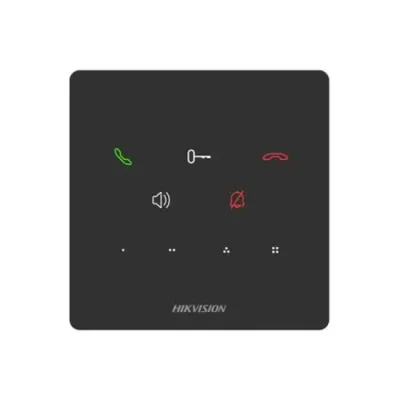 Аудіодомофон IP мережевий POE Hikvision DS-KH6000-E1 Black (12770)