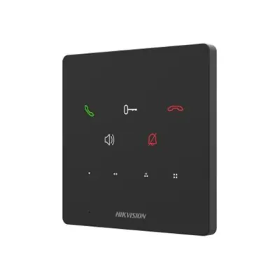 Аудиодомофон IP сетевой POE Hikvision DS-KH6000-E1 Black (12770) Аудиодомофон IP сетевой POE Hikvision DS-KH6000-E1 Black (12770)