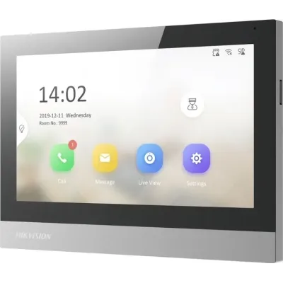 Відеодомофон Hikvision DS-KH8380-WTE1/Flush Gray (12780)