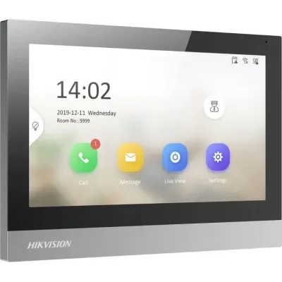 Відеодомофон Hikvision DS-KH8380-WTE1/Flush Gray (12780)