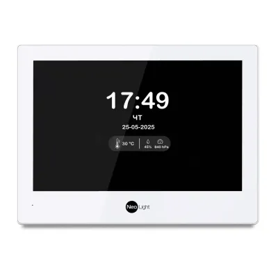 Відеодомофон NeoLight MEZZO Hybrid White (12791)