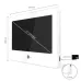 Відеодомофон NeoLight MEZZO Hybrid White (12791)