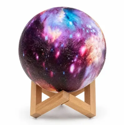 3D ночник Moon Lamp Луна 120 лм 500 mAh Разноцветный (M1030)