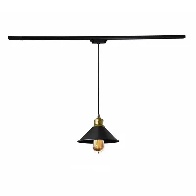 Светильник трековый подвесной MSK Electric Harlem Е27 NT 210 BK 210x625 мм Черно-бронзовый (622707) Светильник трековый подвесной MSK Electric Harlem Е27 NT 210 BK 210x625 мм Черно-бронзовый (622707)