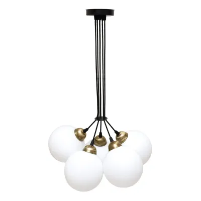 Светильник подвесной MSK Electric Luna d-150mm Е27 PL 202612-5R BK 400x1100 мм Черно-бронзовый (622752) Светильник подвесной MSK Electric Luna d-150mm Е27 PL 202612-5R BK 400x1100 мм Черно-бронзовый (622752)