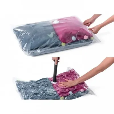 Вакуумный пакет для одежды MHZ VACUUM-BAG с клапаном  80х120см Прозрачный (6b190604)