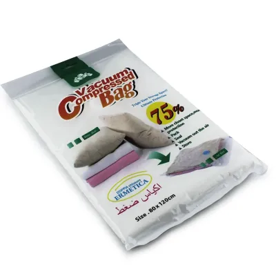 Вакуумный пакет для одежды MHZ VACUUM-BAG с клапаном  80х120см Прозрачный (6b190604)
