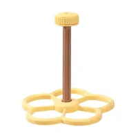 Игрушка-вертушка для птиц Lesko N365001 17.7x18.2x18.6 см Желтый (14216-95081)