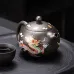 Чайник Lesko F97867JS7S55T8 Дракон та Фенікс 200 мл Black (14167-95629) Чайник Lesko F97867JS7S55T8 Дракон та Фенікс 200 мл Black (14167-95629)