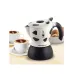 Гейзерна кавоварка Bialetti Mukka Express F19 480 мл Біло-чорний (BME2TZ41)