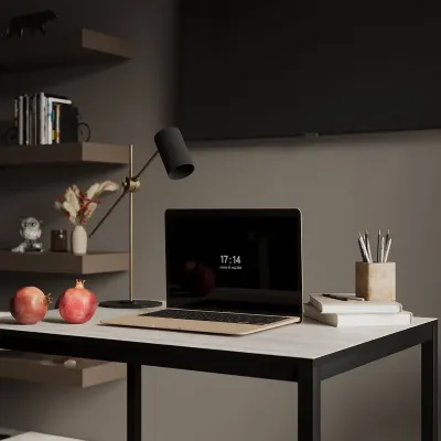 Письменный стол Art in Head Brevity Loft mid 900x750x670 мм Сосна Натти/Черный (TB02350000030) Письменный стол Art in Head Brevity Loft mid 900x750x670 мм Сосна Натти/Черный (TB02350000030)
