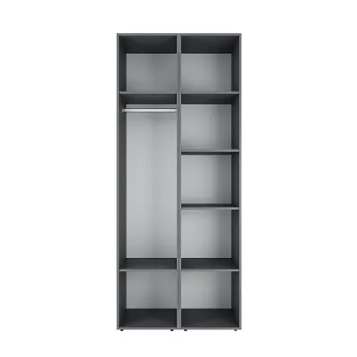 Шкаф распашной с антресолью Art in Head Light №13 800х2500х500 мм Графит серый (A1LTK0137000000)