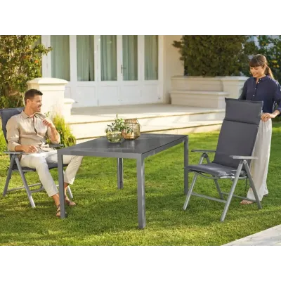 Матрац для крісла Livarno 120x50x4 см Сірий (IAN369901 grey) Матрац для крісла Livarno 120x50x4 см Сірий (IAN369901 grey)