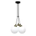 Светильник подвесной MSK Electric Luna d-150mm Е27 PL 202612-3R BK 300x1100 мм Черно-бронзовый (622750) Светильник подвесной MSK Electric Luna d-150mm Е27 PL 202612-3R BK 300x1100 мм Черно-бронзовый (622750)