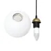 Светильник подвесной MSK Electric Luna Е27 PL 202611-3R BK 240x1100 мм Черно-бронзовый (622666)