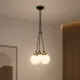Светильник подвесной MSK Electric Luna Е27 PL 202611-3R BK 240x1100 мм Черно-бронзовый (622666)
