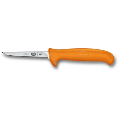 Разделочный нож для птицы Victorinox Fibrox 9 см Оранжевый (5.5909.09S)