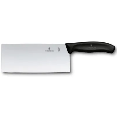 Китайский шеф-нож Victorinox Swiss Classic 18 см Черный (6.8563.18B)