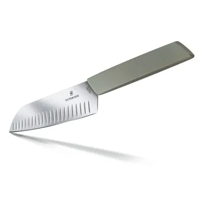 Нож сантоку Victorinox Swiss Modern 17 см Зеленый (6.9056.17K6B)