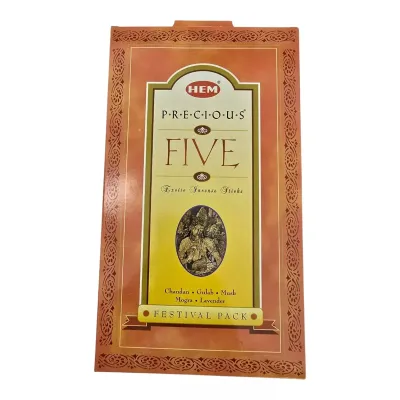 Набір пахощів Hem Precious Five 5 ароматів по 20 паличок (DN36543) Набір пахощів Hem Precious Five 5 ароматів по 20 паличок (DN36543)