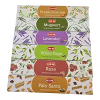 Набор благовоний с подставкой Hem Premium Masala Incense 6 ароматов (DN36549) Набор благовоний с подставкой Hem Premium Masala Incense 6 ароматов (DN36549)