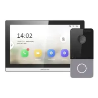 Комплект відеодомофону Hikvision DS-KH6350-TE1+DS-KV6103-PE1(С) Basic Black (12810) Комплект відеодомофону Hikvision DS-KH6350-TE1+DS-KV6103-PE1(С) Basic Black (12810)