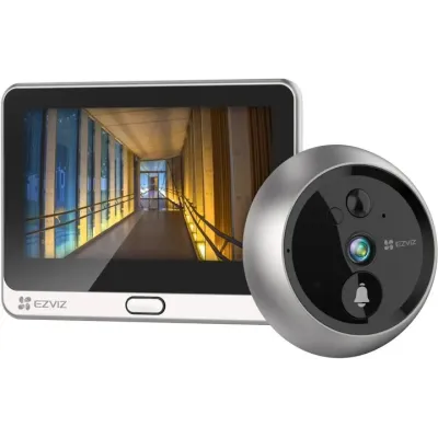 Комплект відеодомофону EZVIZ CS-DP2 3WPFBS/3MP Black/Silver (12826) Комплект відеодомофону EZVIZ CS-DP2 3WPFBS/3MP Black/Silver (12826)