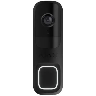 Відеодзвінок Ajax Doorbell Black (12930)