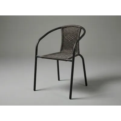 Комплект садовой мебели GardenLine Fenix-6 7 предметов Черный Комплект садовой мебели GardenLine Fenix-6 7 предметов Черный