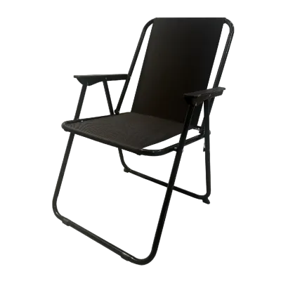 Кресло садовое складное GardenLine 53x59x76 см Черный (LEZ9948) Кресло садовое складное GardenLine 53x59x76 см Черный (LEZ9948)