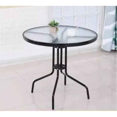Стіл садовий GardenLine MultiGarden FI 80x71 см Чорний
