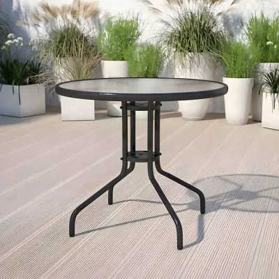 Стіл садовий GardenLine MultiGarden FI 80x71 см Чорний