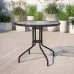 Стіл садовий GardenLine MultiGarden FI 80x71 см Чорний