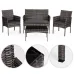 Набор садовой мебели GardenLine MultiGarden Reno 4 предмета Grey (ESO-F574-4-4)