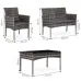 Набор садовой мебели GardenLine MultiGarden Reno 4 предмета Grey (ESO-F574-4-4)