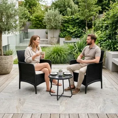 Комплект кресел GardenLine MultiGarden 2 шт Черный (DNLJA-002-1)