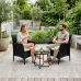 Комплект кресел GardenLine MultiGarden 2 шт Черный (DNLJA-002-1)